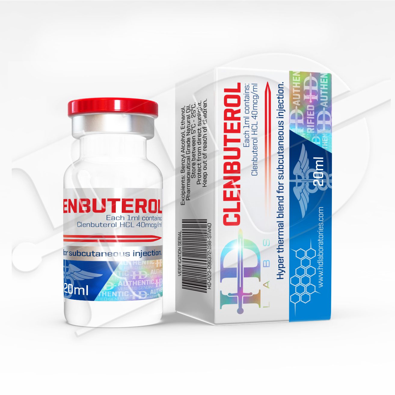 HD Clenbuterol - Clenject - 20ml Vial